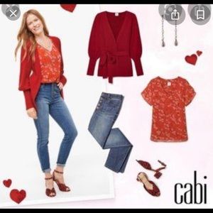 CAbi Cabaret Cardigan Size XS